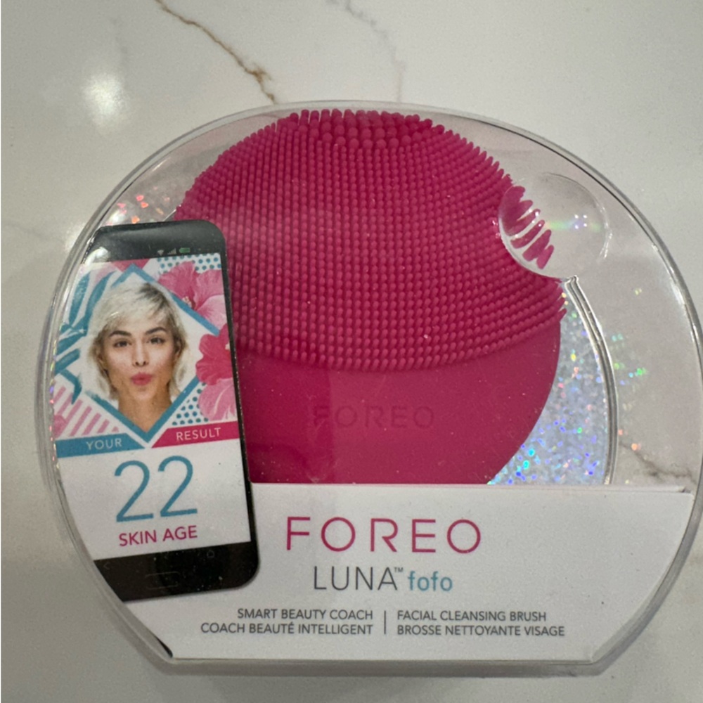 Foreo Luna Fofo Facial Cleansing Brush - Pink